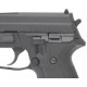 Страйкбольный пистолет WE SIG SAUER P-229, металл, рельса, Грин газ WE-F005A-BK